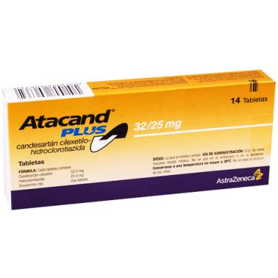 ATACAND ® PLUS 32 / 25 mg ( Candesartan cilexetil / Hydrochlorothiazide ) 14 tablets